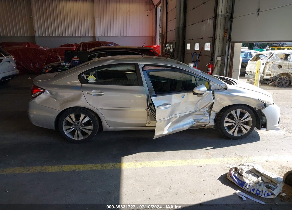 2014 HONDA CIVIC EX VIN: 19XFB2F88EE058692