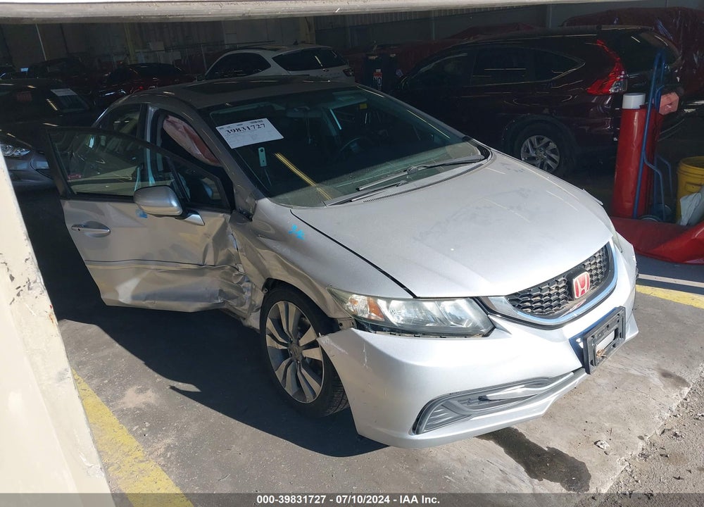 2014 HONDA CIVIC EX VIN: 19XFB2F88EE058692