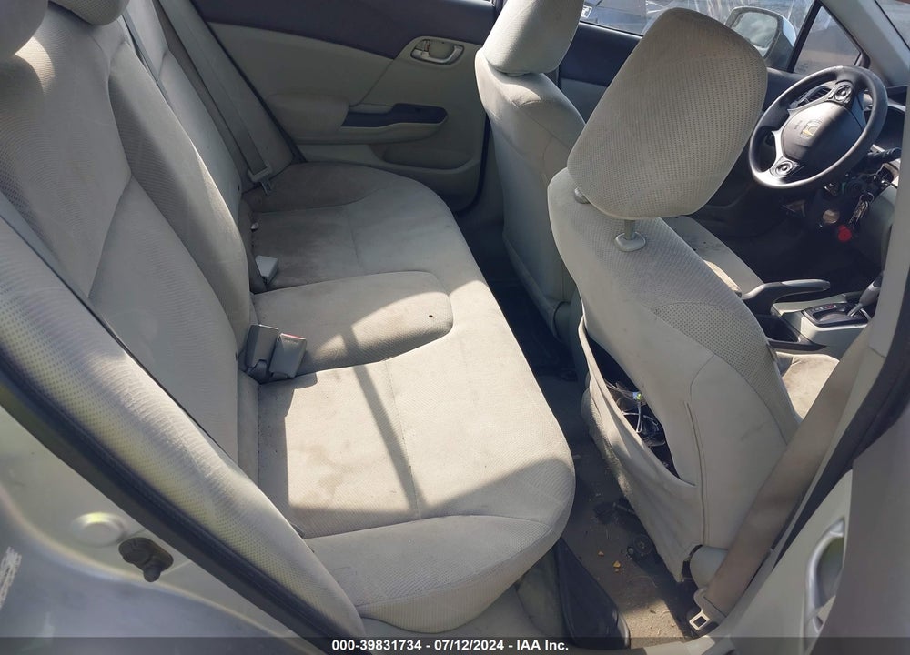 2012 HONDA CIVIC LX VIN: 19XFB2F5XCE363887