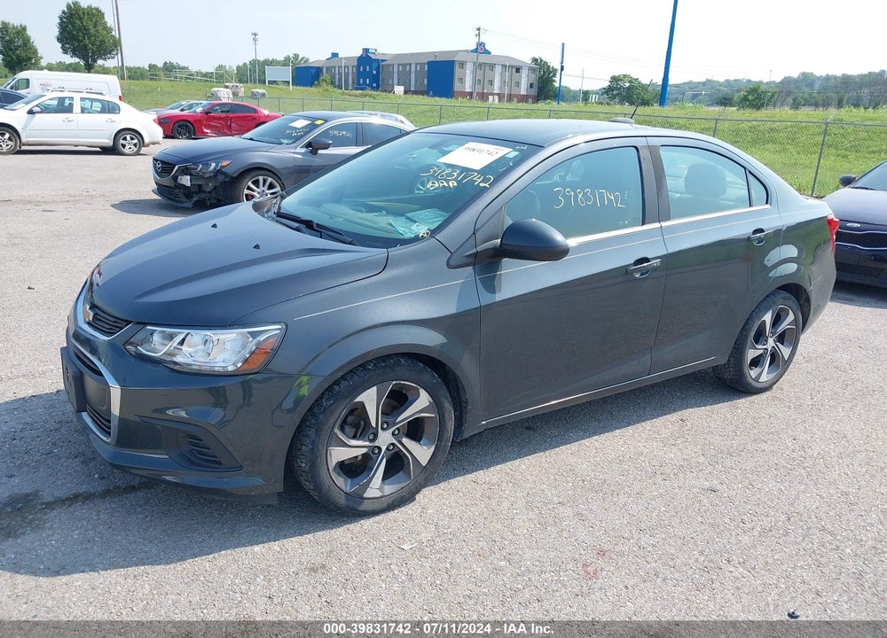 2020 CHEVROLET SONIC FWD  PREMIER VIN: 1G1JF5SB4L4121277