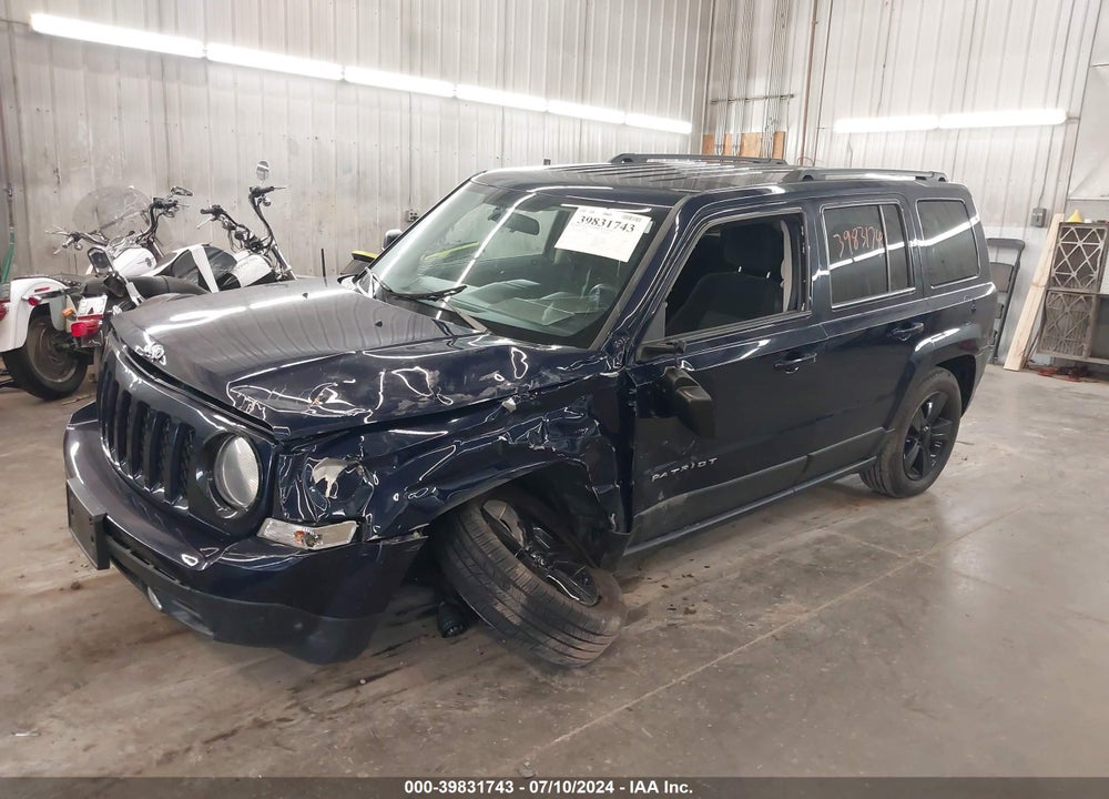 2014 JEEP PATRIOT SPORT VIN: 1C4NJRBB8ED575890