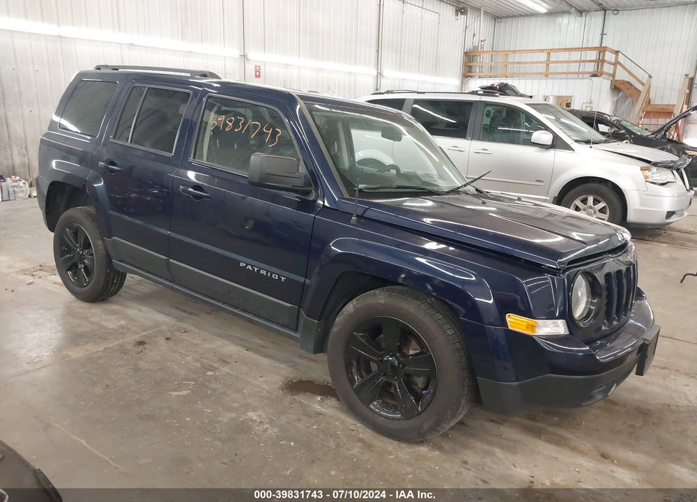 2014 JEEP PATRIOT SPORT VIN: 1C4NJRBB8ED575890