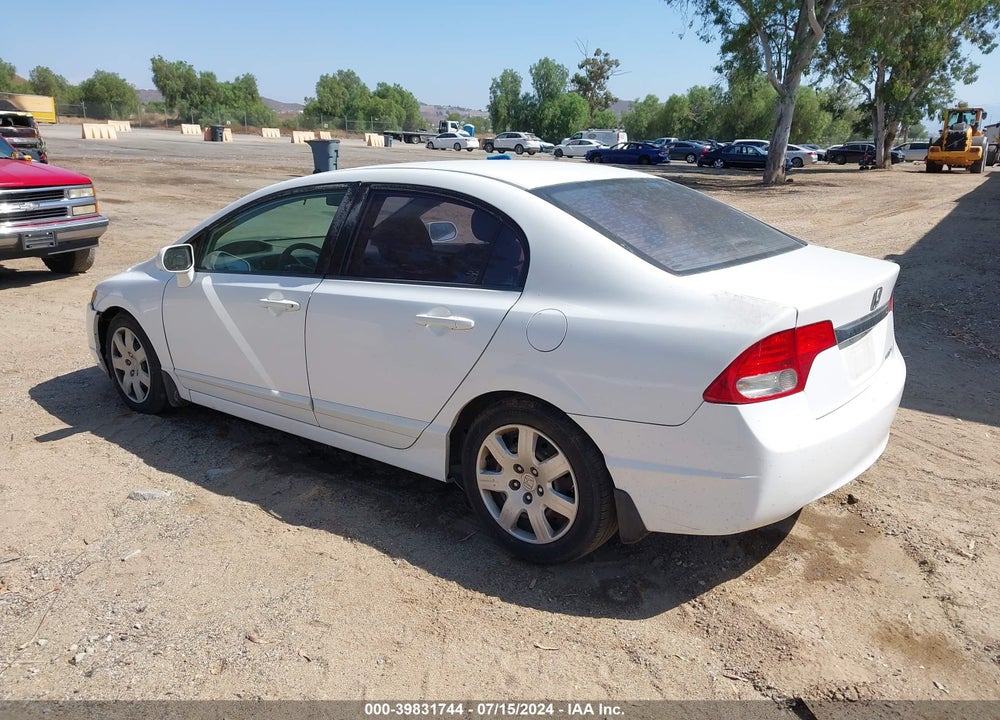 2008 HONDA CIVIC LX VIN: 2HGFA16578H346670