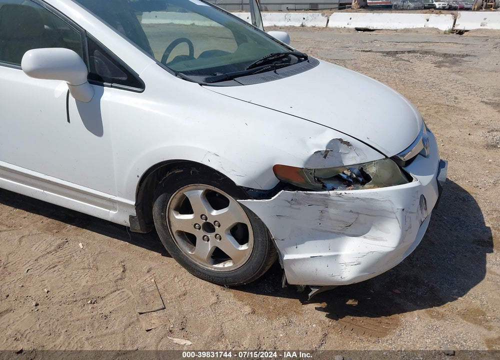 2008 HONDA CIVIC LX VIN: 2HGFA16578H346670
