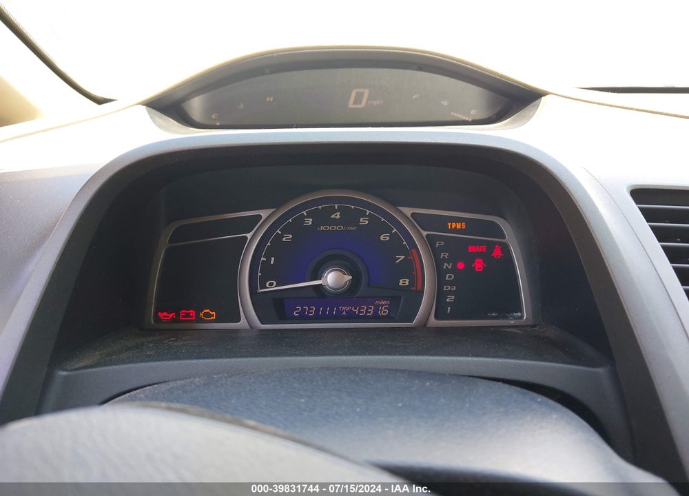 2008 HONDA CIVIC LX VIN: 2HGFA16578H346670