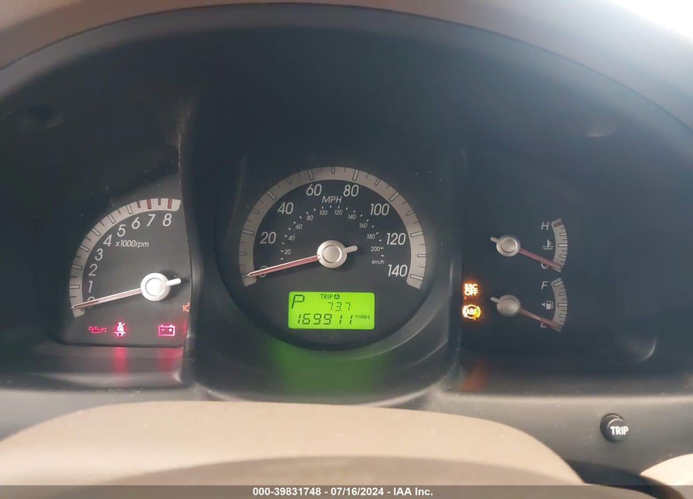 2008 KIA SPORTAGE LX V6 VIN: KNDJE723987539645