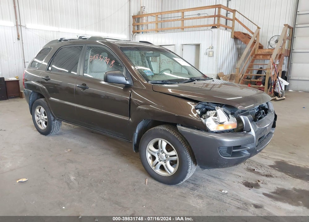 2008 KIA SPORTAGE LX V6 VIN: KNDJE723987539645