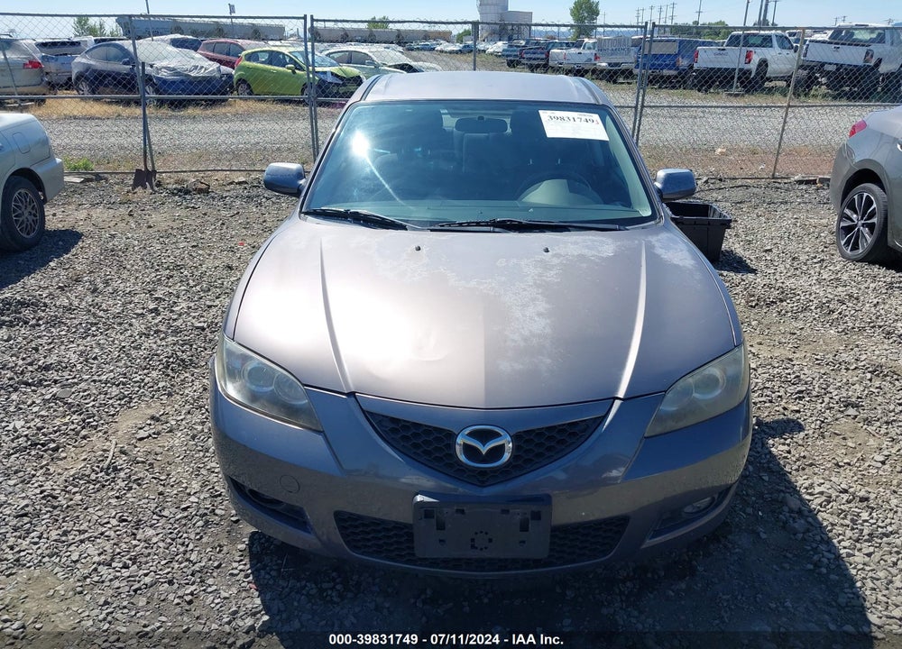 2008 MAZDA 3 I TOURING VALUE VIN: JM1BK32G581138007