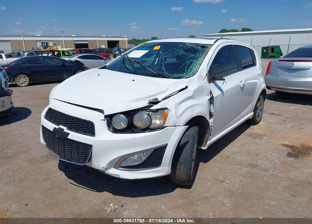 2013 CHEVROLET SONIC RS AUTO VIN: 1G1JG6SB3D4246775