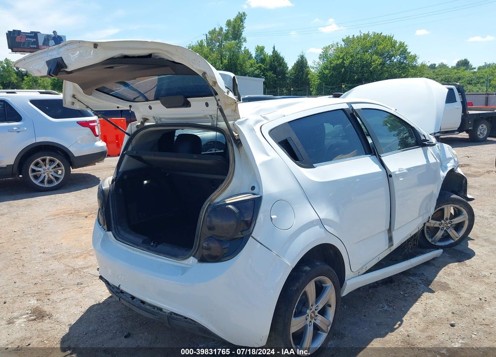 2013 CHEVROLET SONIC RS AUTO VIN: 1G1JG6SB3D4246775