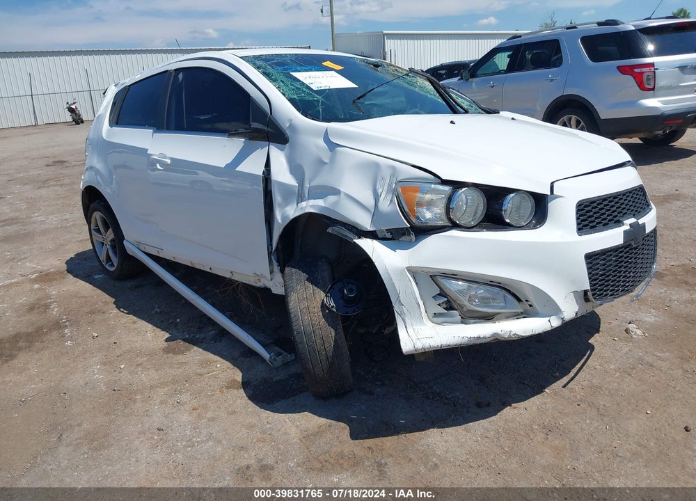 2013 CHEVROLET SONIC RS AUTO VIN: 1G1JG6SB3D4246775