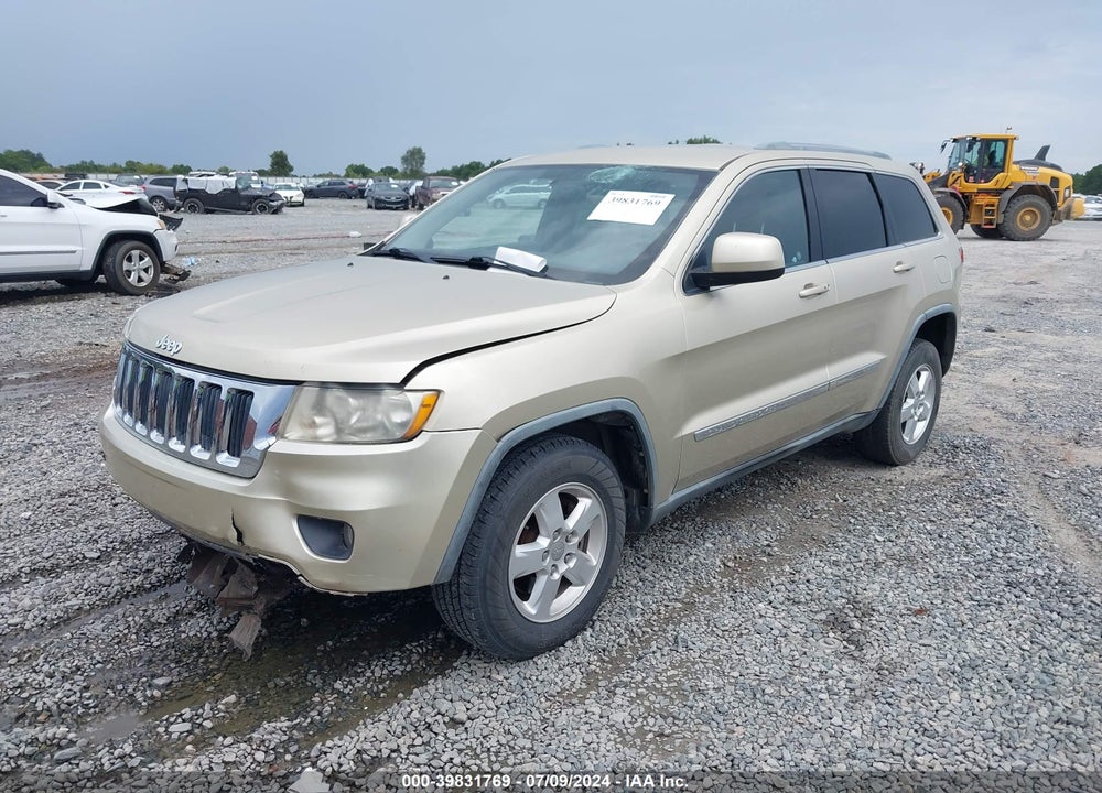 2012 JEEP GRAND CHEROKEE LAREDO VIN: 1C4RJEAG5CC162447
