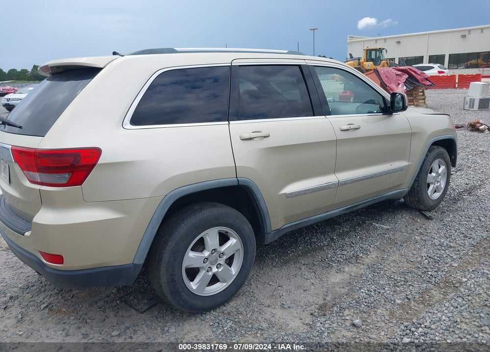 2012 JEEP GRAND CHEROKEE LAREDO VIN: 1C4RJEAG5CC162447