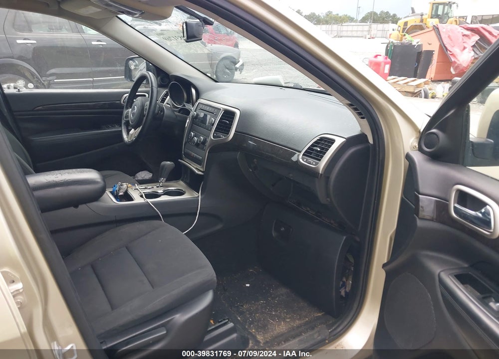 2012 JEEP GRAND CHEROKEE LAREDO VIN: 1C4RJEAG5CC162447