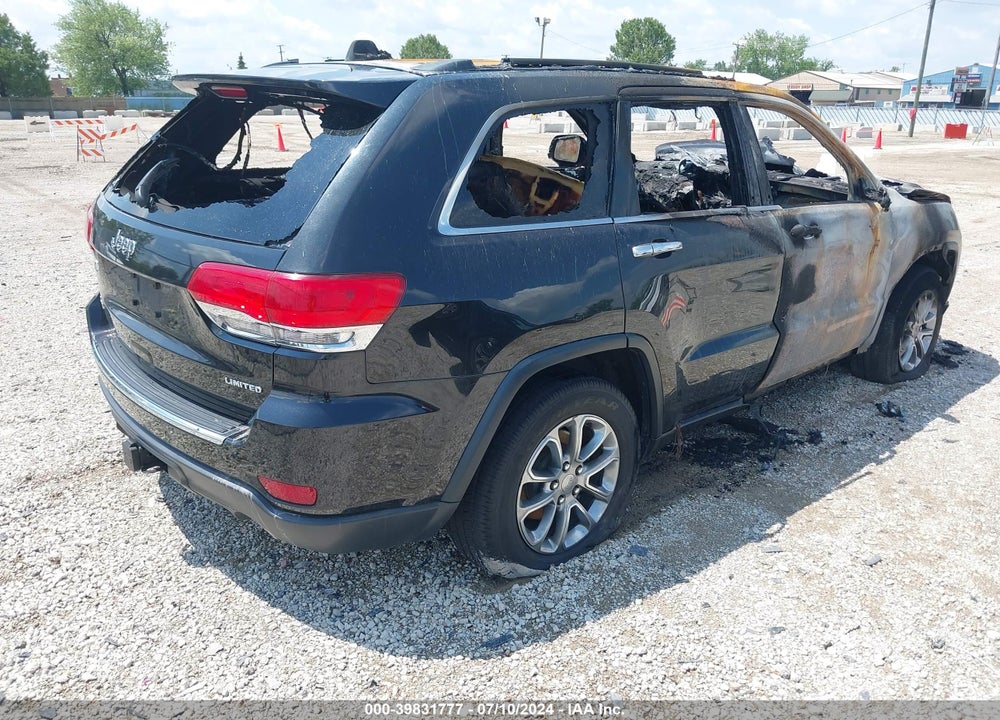2014 JEEP GRAND CHEROKEE LIMITED VIN: 1C4RJFBG7EC450252