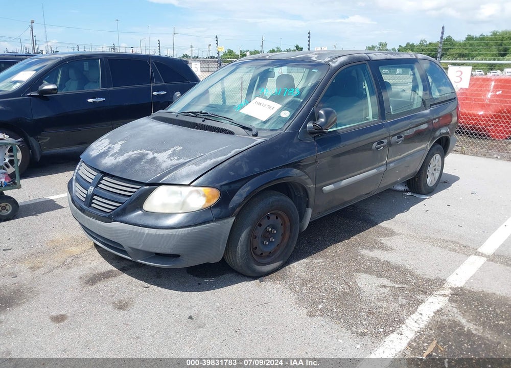 2007 DODGE CARAVAN SE VIN: 1D4GP25R97B102041
