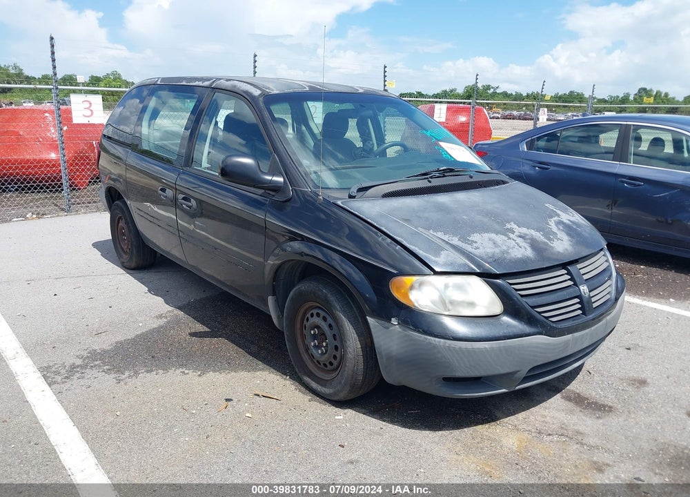 2007 DODGE CARAVAN SE VIN: 1D4GP25R97B102041