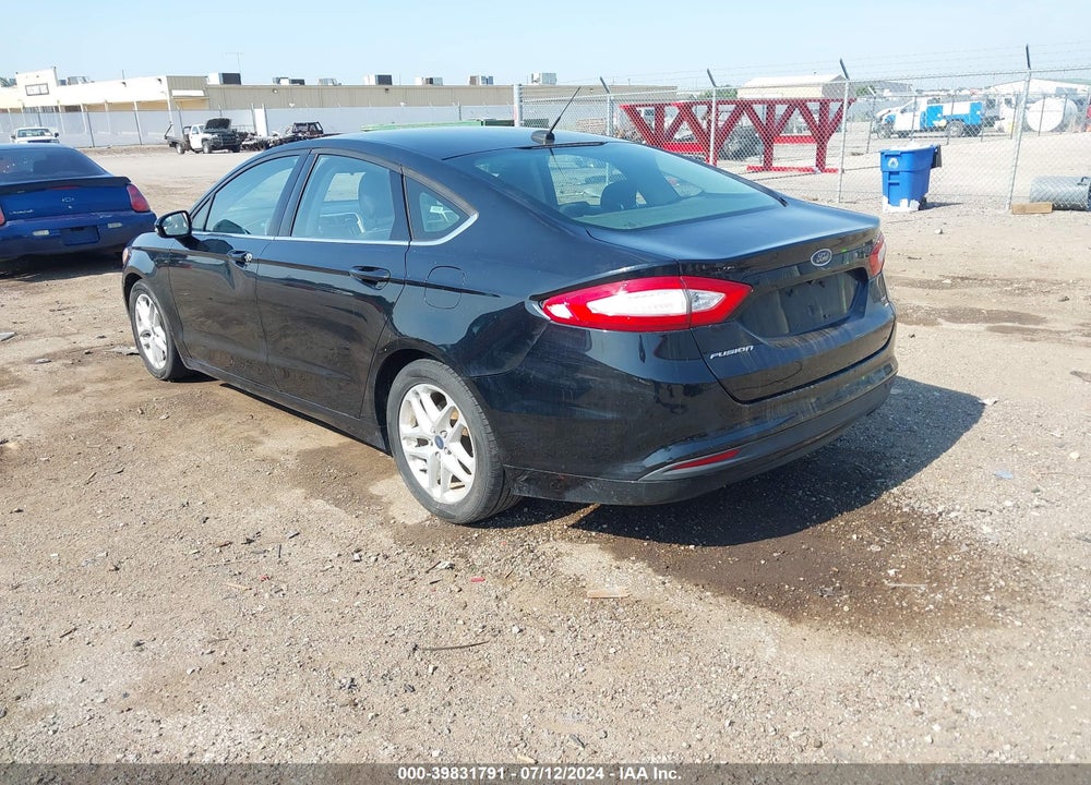 2016 FORD FUSION SE VIN: 3FA6P0H74GR227800