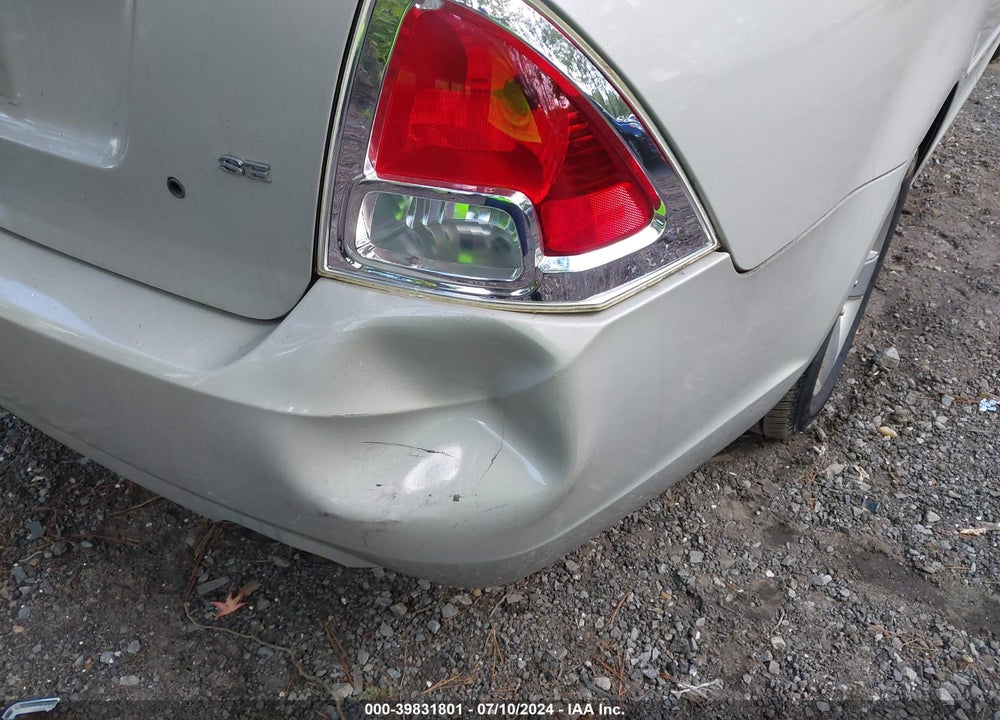 2008 FORD FUSION SE VIN: 3FAHP07Z48R124647
