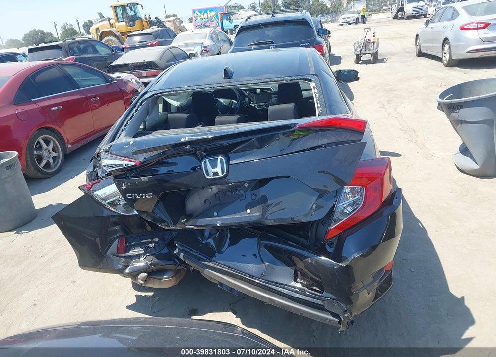 2021 HONDA CIVIC EX VIN: 19XFC1F39ME205273