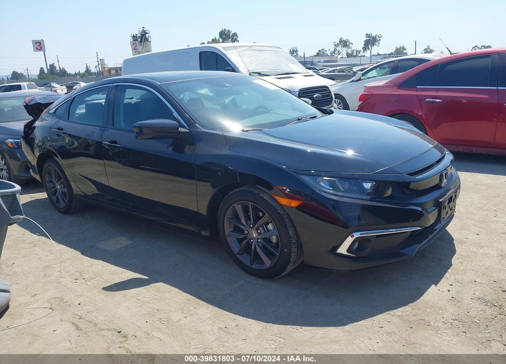 2021 HONDA CIVIC EX VIN: 19XFC1F39ME205273