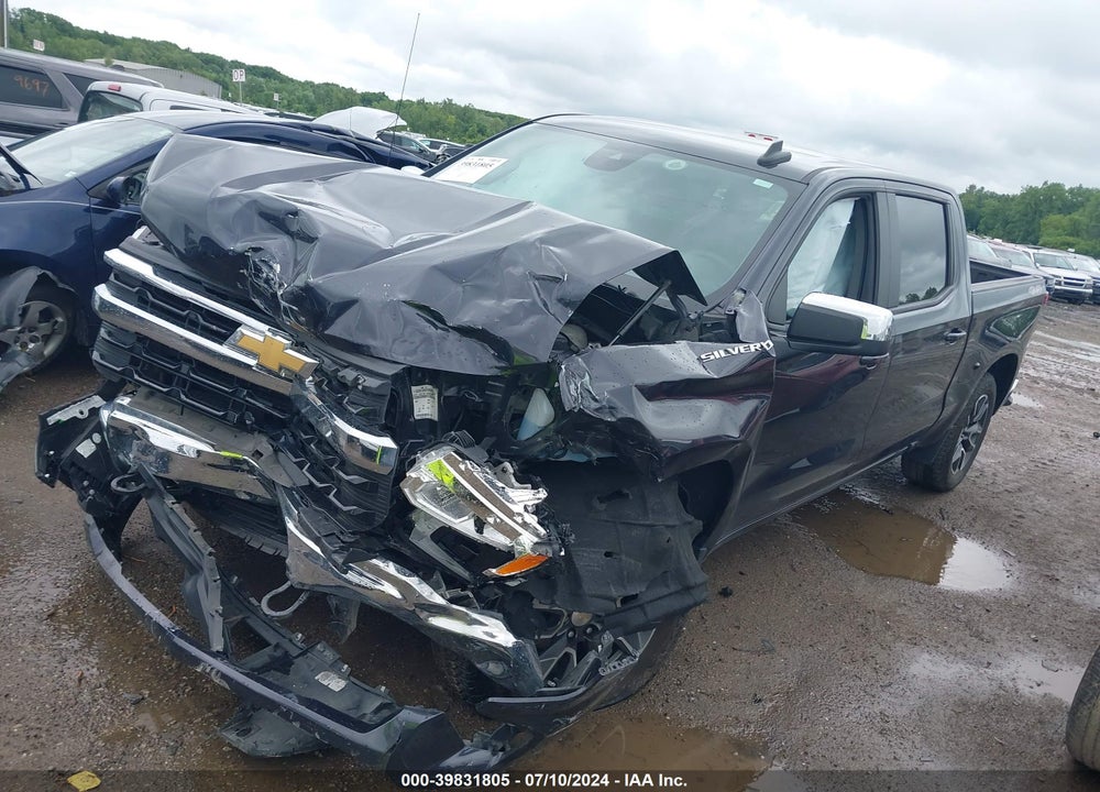 2022 CHEVROLET SILVERADO 1500 4WD SHORT BED LT WITH 2FL VIN: 3GCPDKEK8NG562692