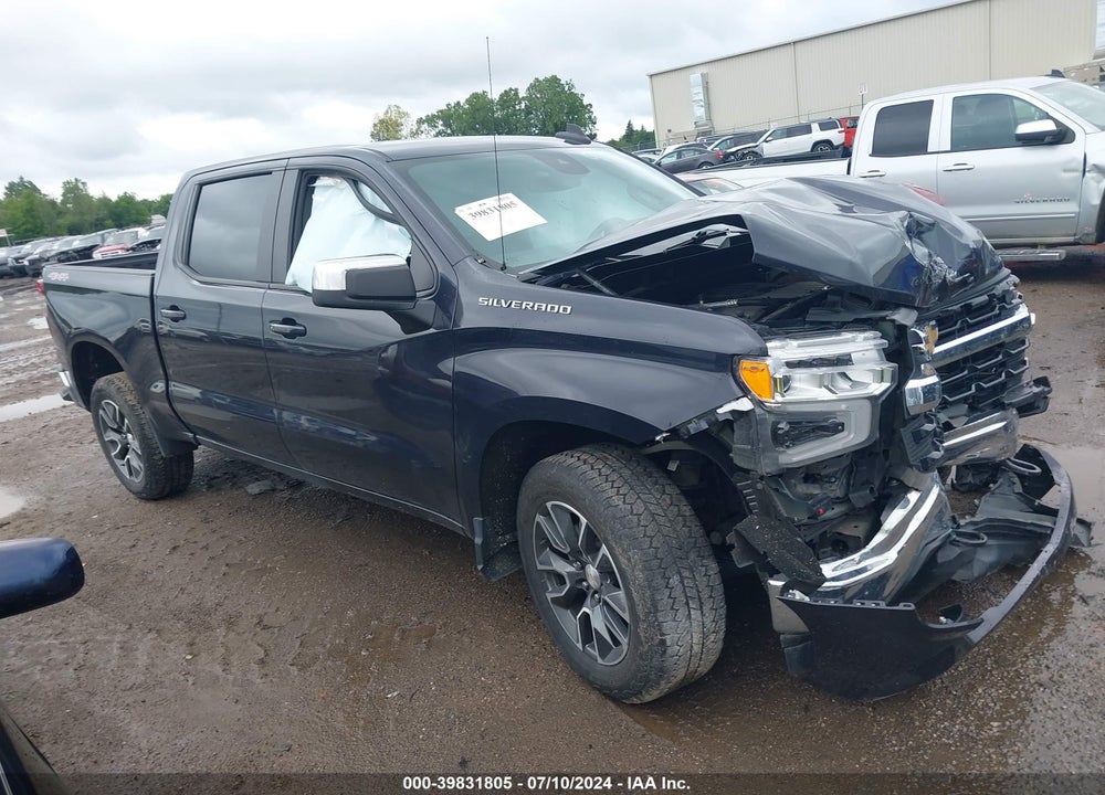 2022 CHEVROLET SILVERADO 1500 4WD SHORT BED LT WITH 2FL VIN: 3GCPDKEK8NG562692