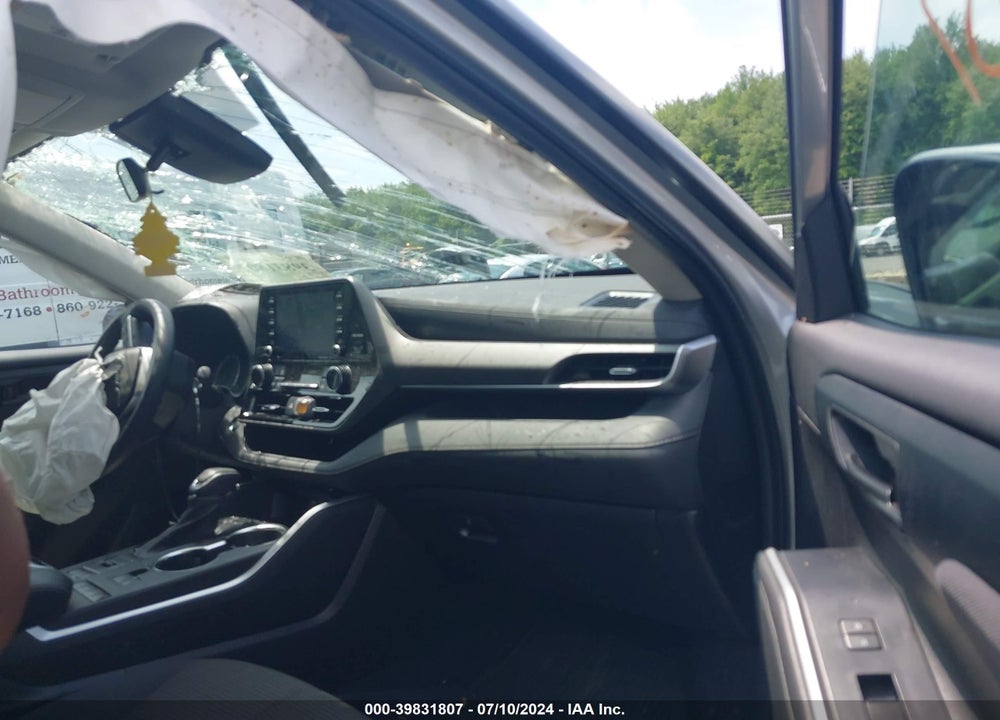 2022 TOYOTA HIGHLANDER VIN: 5TDBZRBH5NS193837