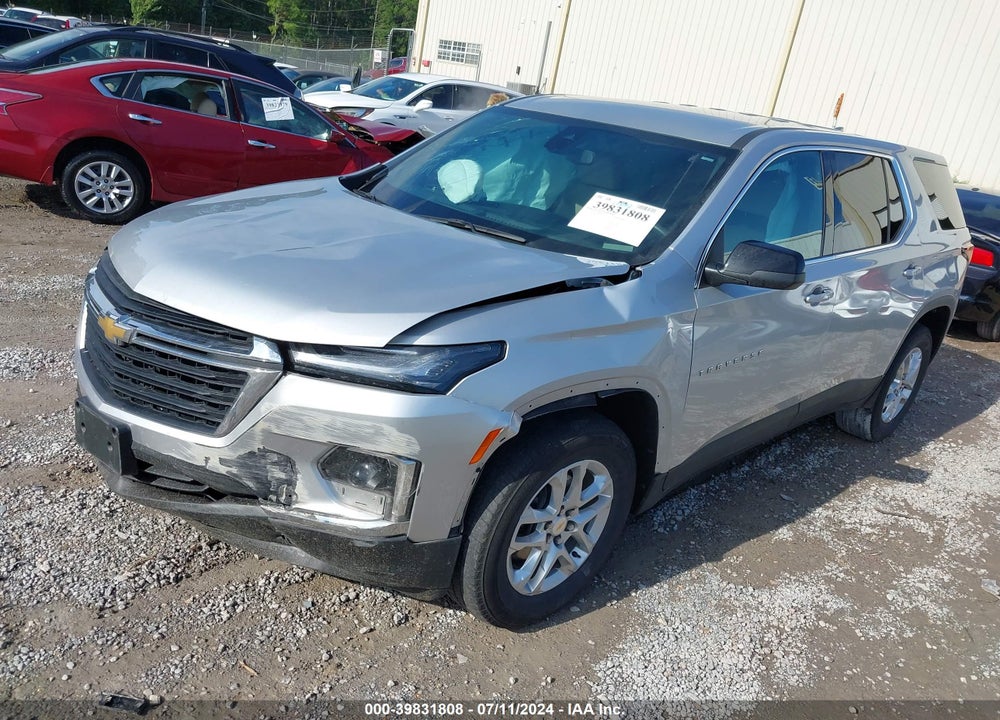 2022 CHEVROLET TRAVERSE FWD LS VIN: 1GNERFKW6NJ145634
