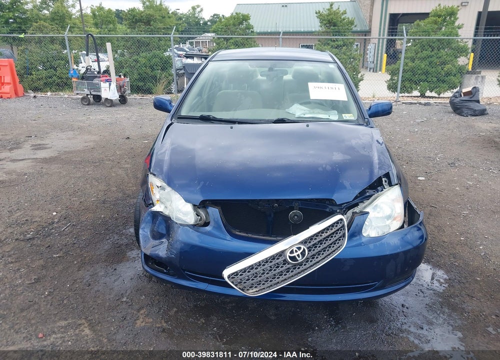 2006 TOYOTA COROLLA LE VIN: 2T1BR30E36C661631