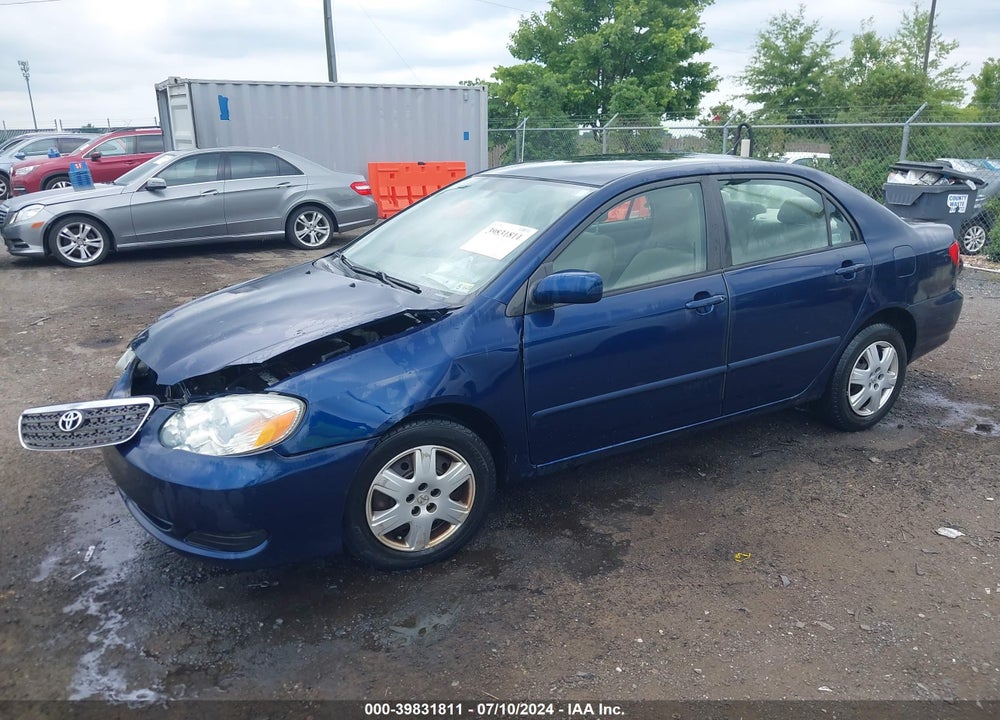2006 TOYOTA COROLLA LE VIN: 2T1BR30E36C661631