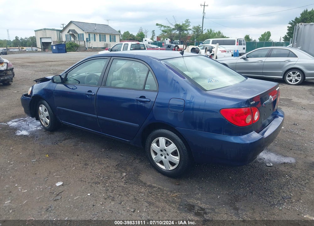 2006 TOYOTA COROLLA LE VIN: 2T1BR30E36C661631