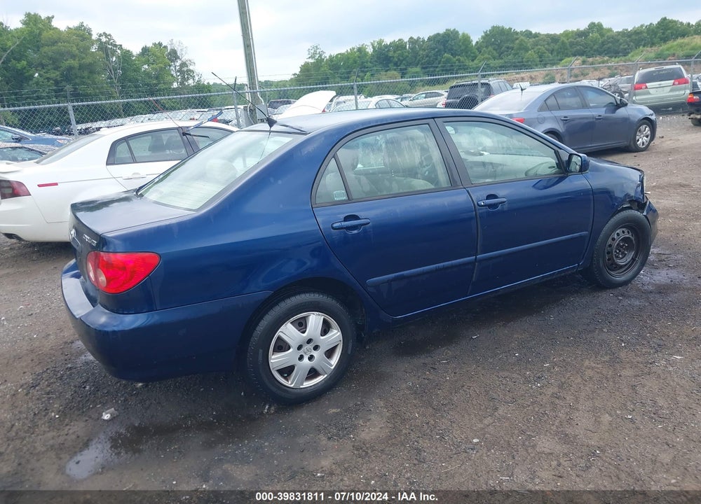 2006 TOYOTA COROLLA LE VIN: 2T1BR30E36C661631