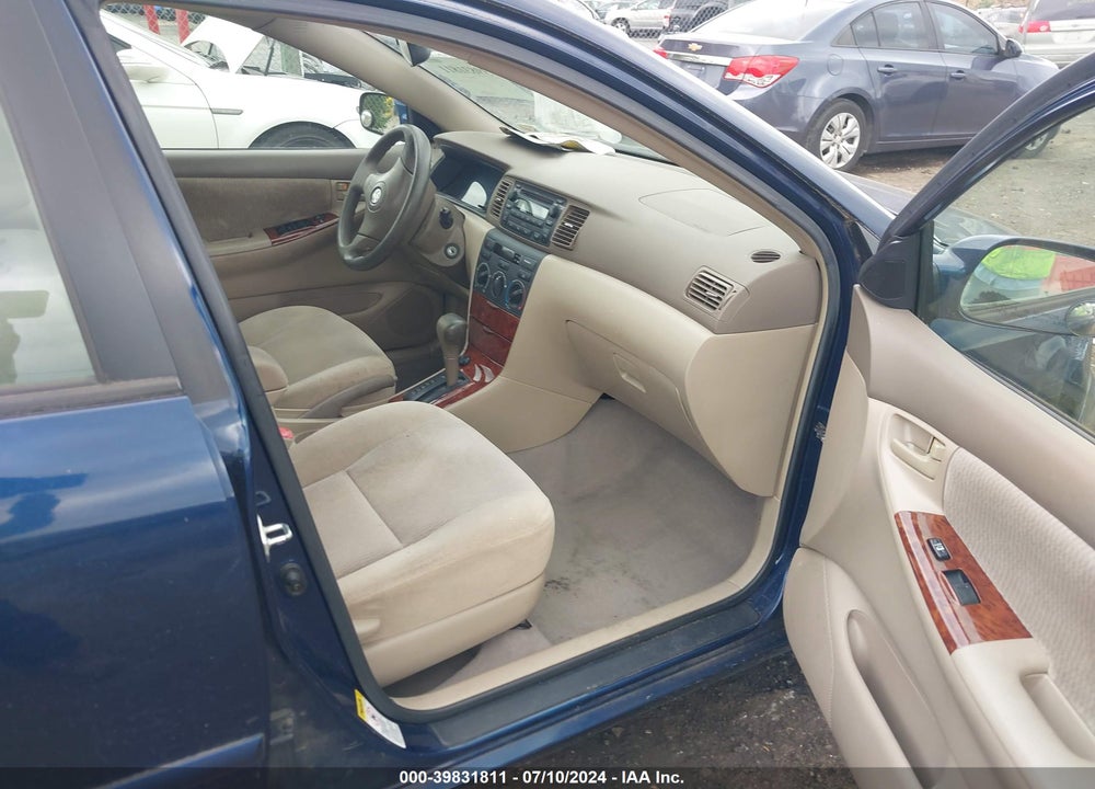 2006 TOYOTA COROLLA LE VIN: 2T1BR30E36C661631