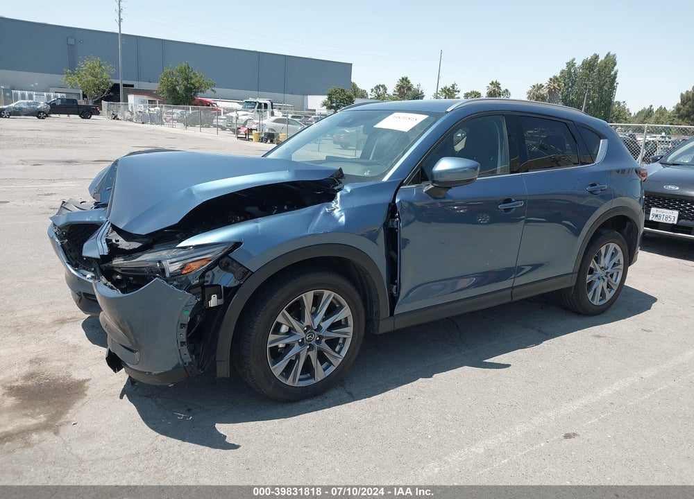 2021 MAZDA CX-5 GRAND TOURING VIN: JM3KFBDMXM0406185
