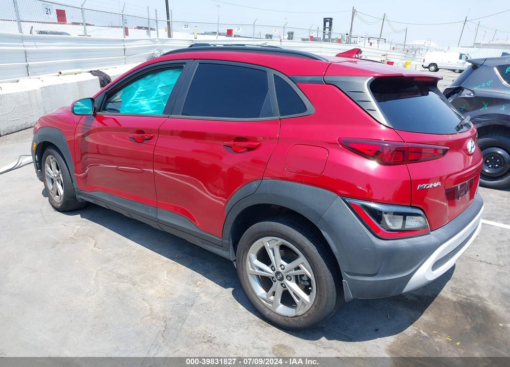 2022 HYUNDAI KONA SEL VIN: KM8K62AB6NU834272