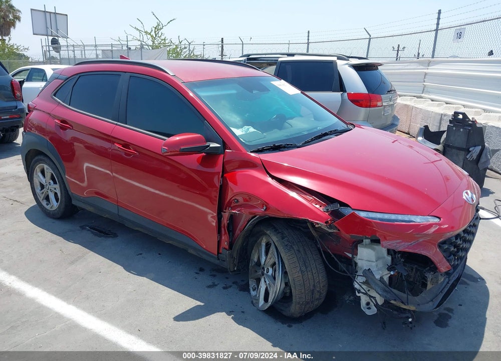2022 HYUNDAI KONA SEL VIN: KM8K62AB6NU834272