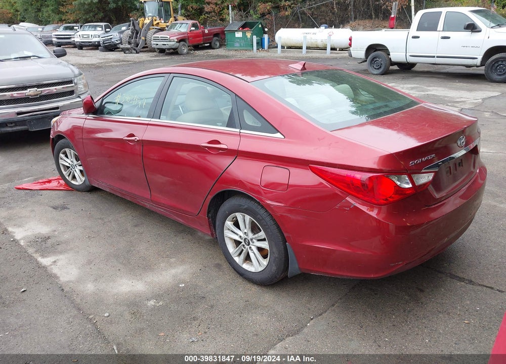 2013 HYUNDAI SONATA GLS VIN: 5NPEB4AC3DH719350