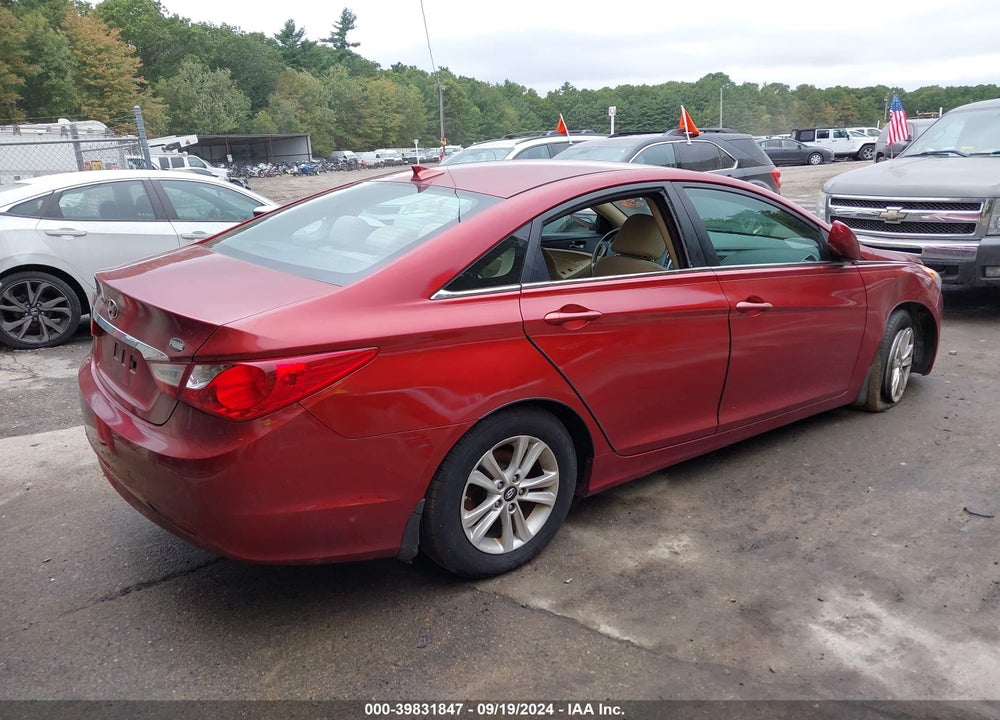 2013 HYUNDAI SONATA GLS VIN: 5NPEB4AC3DH719350