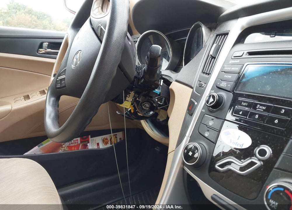 2013 HYUNDAI SONATA GLS VIN: 5NPEB4AC3DH719350