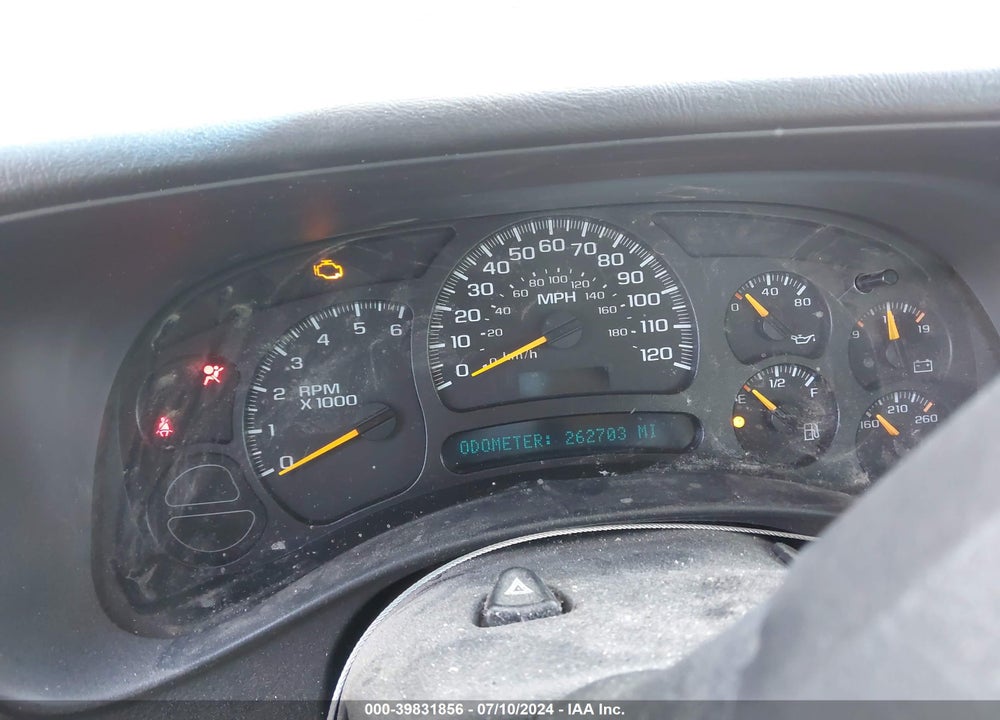 2005 CHEVROLET SILVERADO 1500 WORK TRUCK VIN: 1GCEC19X35Z259524