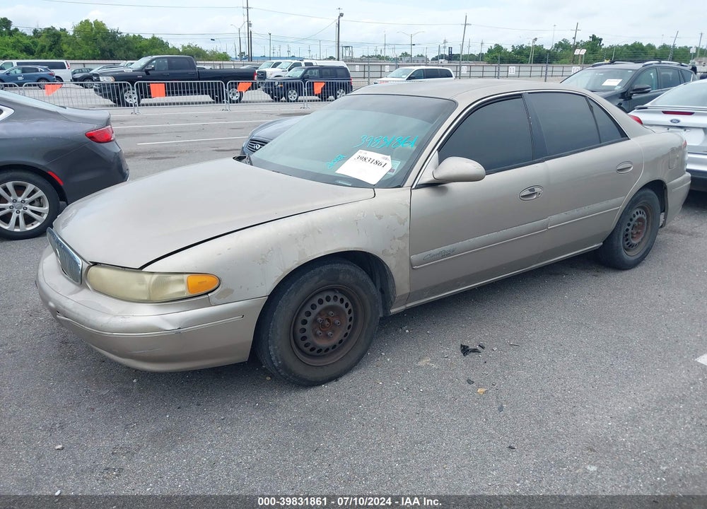 2002 BUICK CENTURY CUSTOM VIN: 2G4WS52J421174292