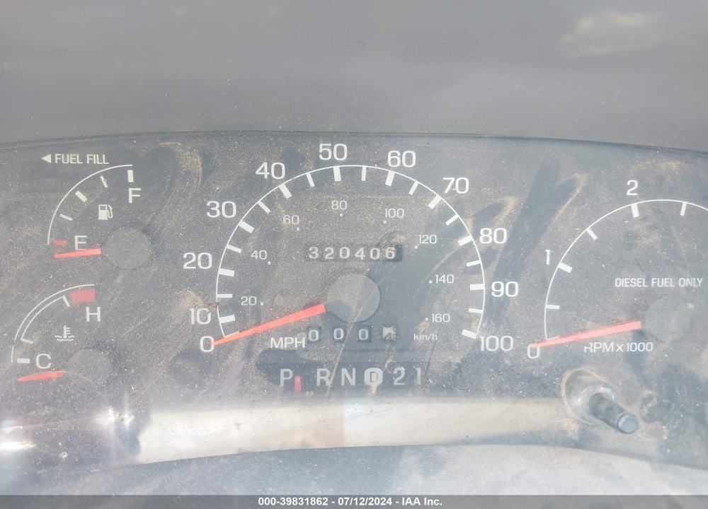 1999 FORD F-550 LARIAT/XL/XLT VIN: 1FDAF56F3XED93366