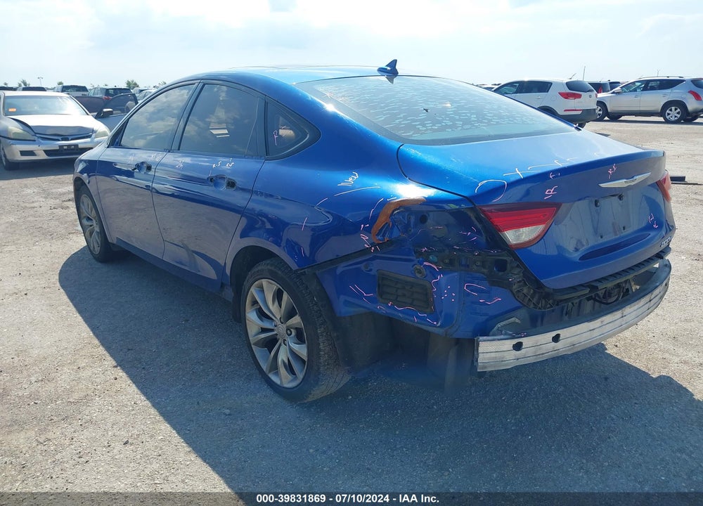 2015 CHRYSLER 200 S VIN: 1C3CCCBG4FN531105