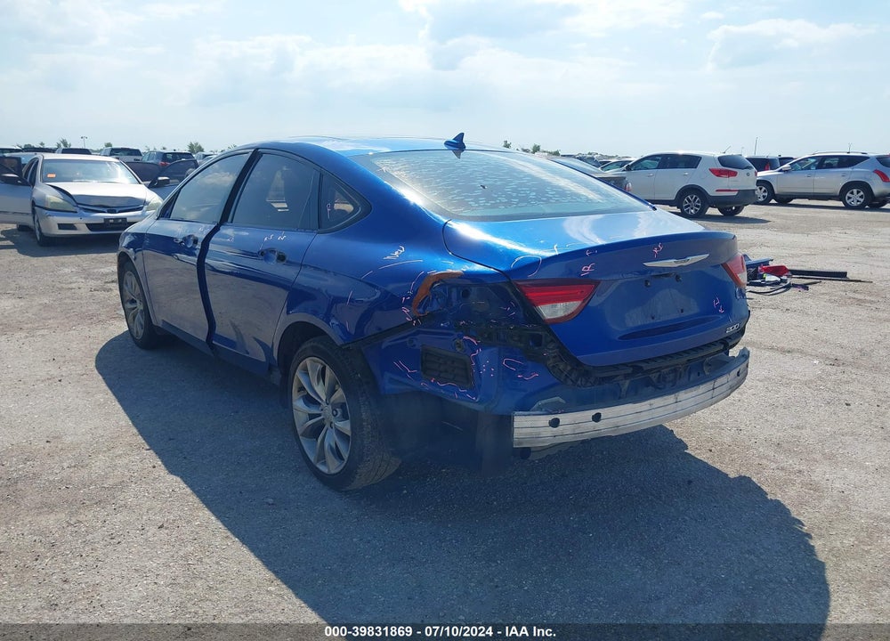 2015 CHRYSLER 200 S VIN: 1C3CCCBG4FN531105