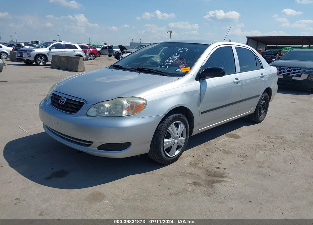2007 TOYOTA COROLLA CE VIN: JTDBR32E270129778