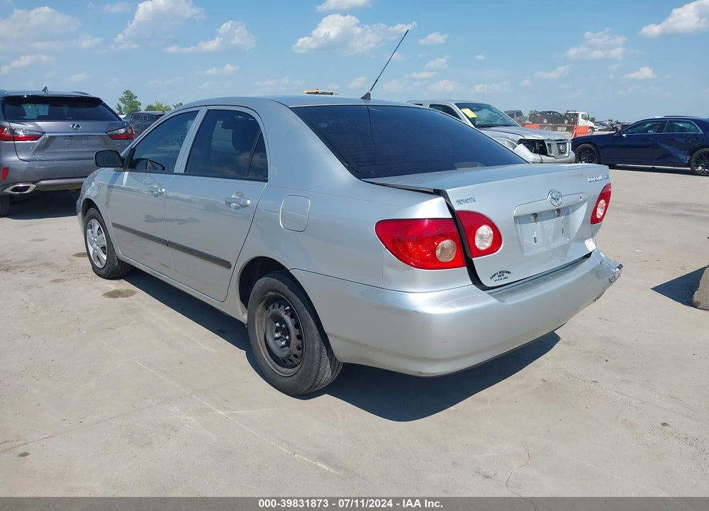 2007 TOYOTA COROLLA CE VIN: JTDBR32E270129778