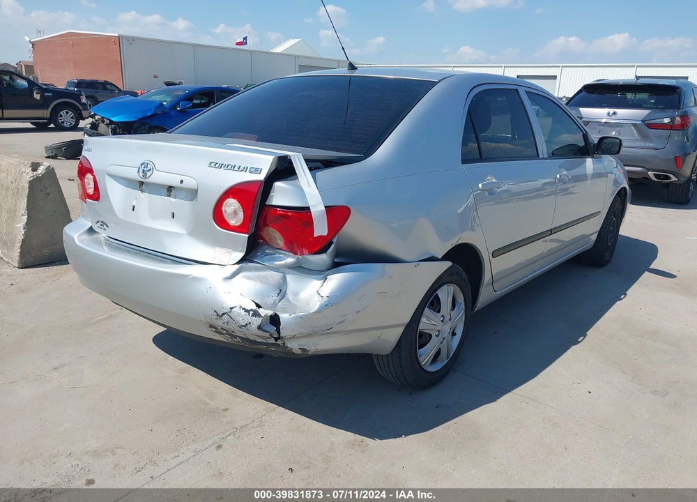 2007 TOYOTA COROLLA CE VIN: JTDBR32E270129778
