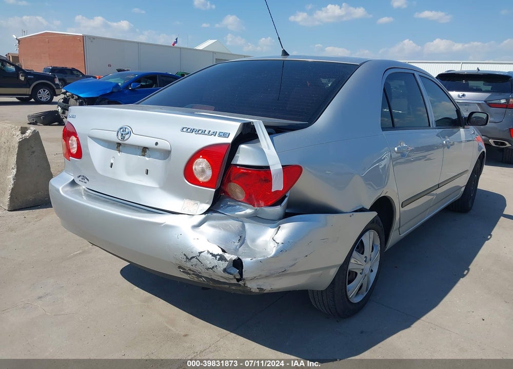2007 TOYOTA COROLLA CE VIN: JTDBR32E270129778