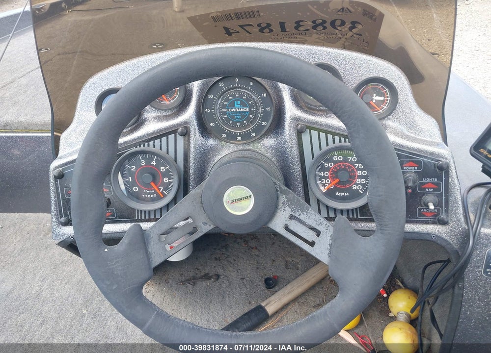 1991 STRATOS BASSBOAT VIN: BNZ9J203J091
